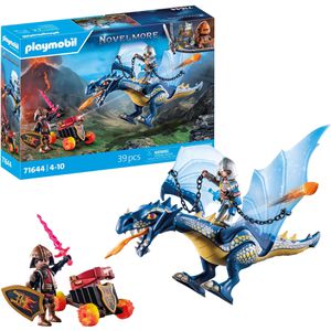 playmobil Spielset NOVELMORE 71644, ab 4 Jahre, Drache im Gefecht, 39 Teile