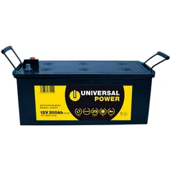 Universal Power Semitraktion UPA12-200 12V 200Ah (C100) Solar Batterie Wohnmobil...