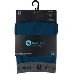 STARK SOUL Boxershorts 6'er Pack - Hipster Shorts, Größe L in Blau Blau