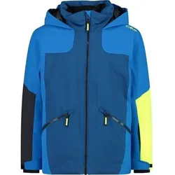 CMP Kinder Jacke KID JACKET FIX HOOD, Größe 116 in Blau Blau