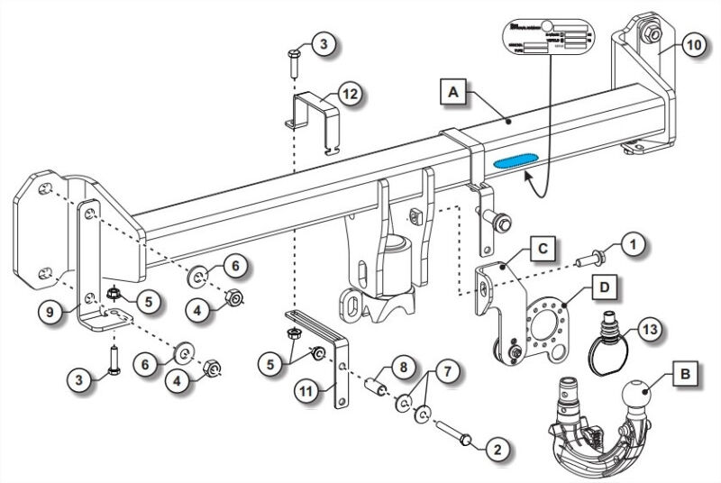 Attelage BMW i4 (11/21-) RDSOV FIX4BIKE