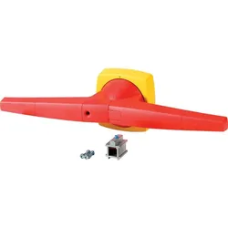 Eaton 1818026 Knebel, 14 mm, K5, für Deckeleinbau, rot/gelb K5CR