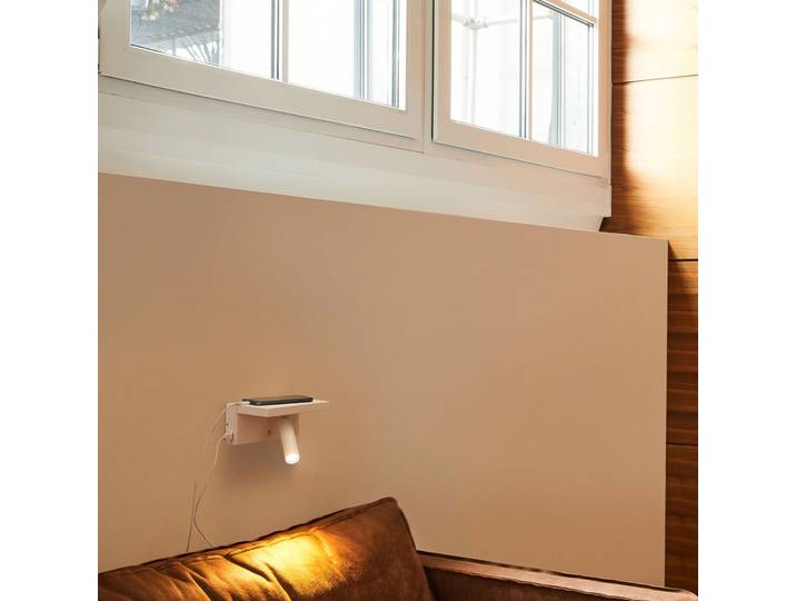 Karpo Applique Murale USB White - SLV Fido - Salon / séjour - Moderne - Métal