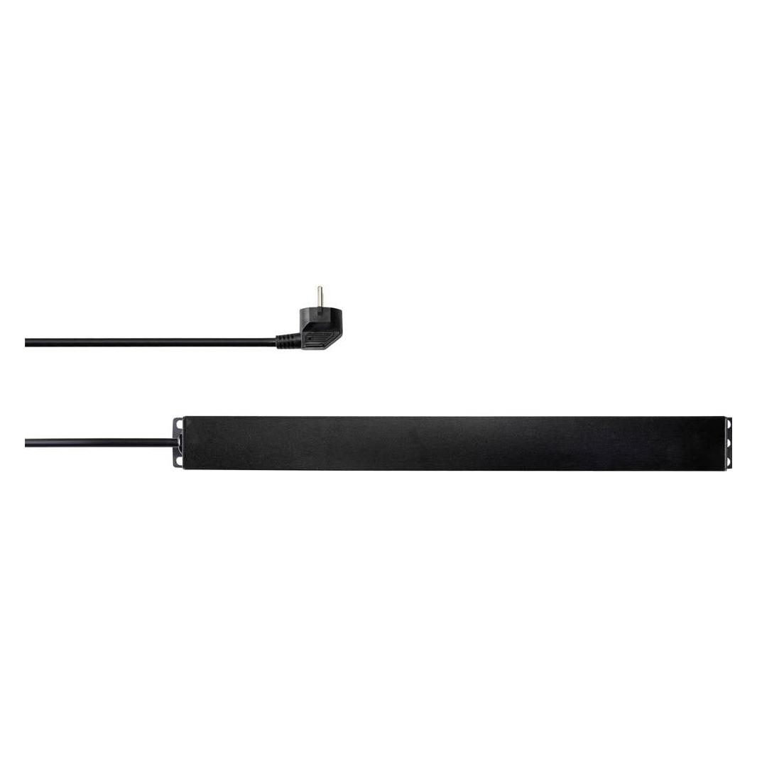 Renkforce RF-4604248 48,30cm (19") Netzwerkschrank-Steckdosenleiste 1 HE Schutzkontaktsteckdose mit Schalter (RF-4604248)