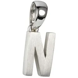 PLATINITY Buchstaben-Anhänger mattiert/ poliert mind. 0,6g Platin 950