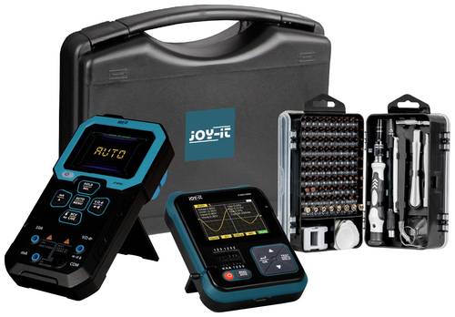 Joy-it Measurement Kit Oszilloskop, Signalgenerator, Multimeter 1kHz - 100kHz Dreieck, Puls, Rechteck, Sinus