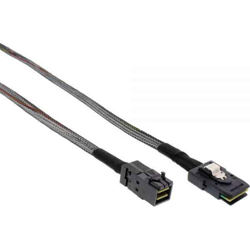 InLine Mini SAS HD Kabel SFF-8643 zu SFF-8087 mit Sideband 1.00m