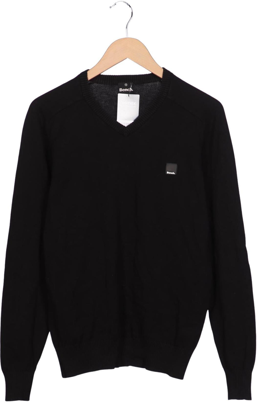 Bench. Herren Pullover, Schwarz, Gr. S, Baumwolle - Second Hand