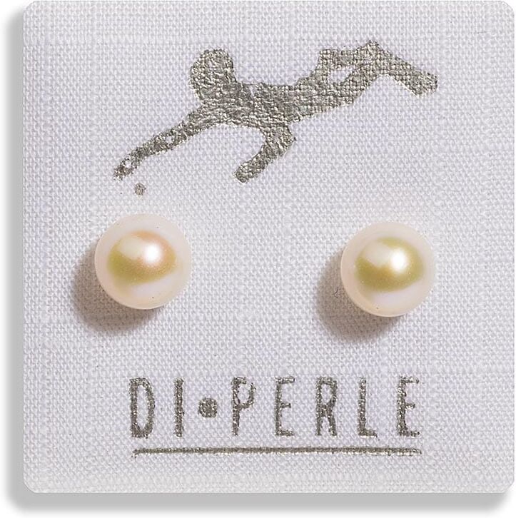 Paar Ohrstecker ADELIA´S "Adelia's Damen Perlenschmuck 585 Gelbgold Süsswasser Perlen Ohrstecker", weiß, Ohrringe, Damen, Paar Ohrstecker, Damen Perlenschmuck