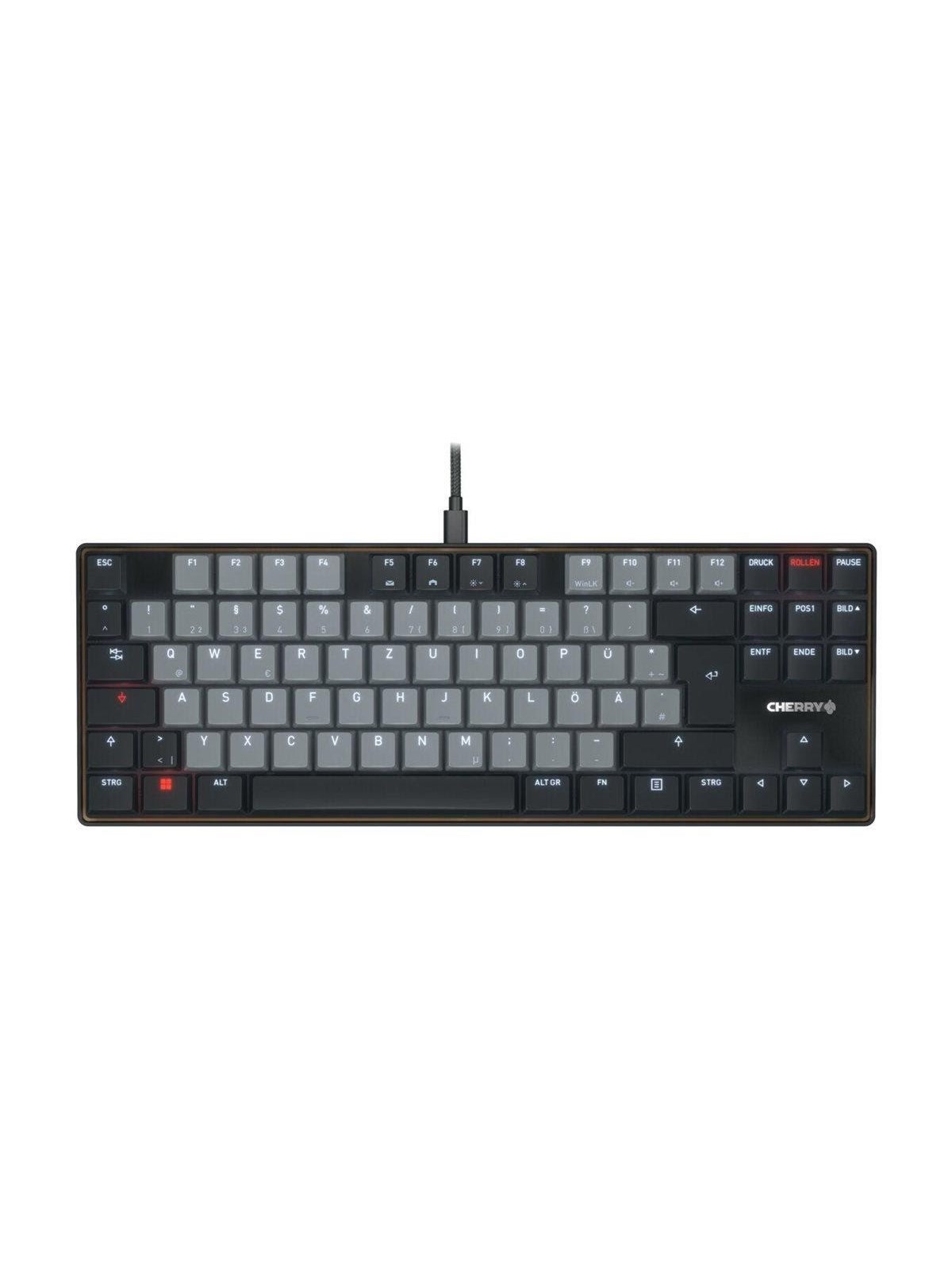 Cherry KC 500 MX LP - Tastatur - 80% - Deutsch - Schwarz