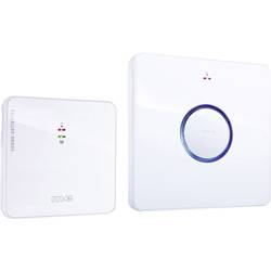 m-e modern-electronics 41094 Funkklingel Komplett-Set klangaktiv