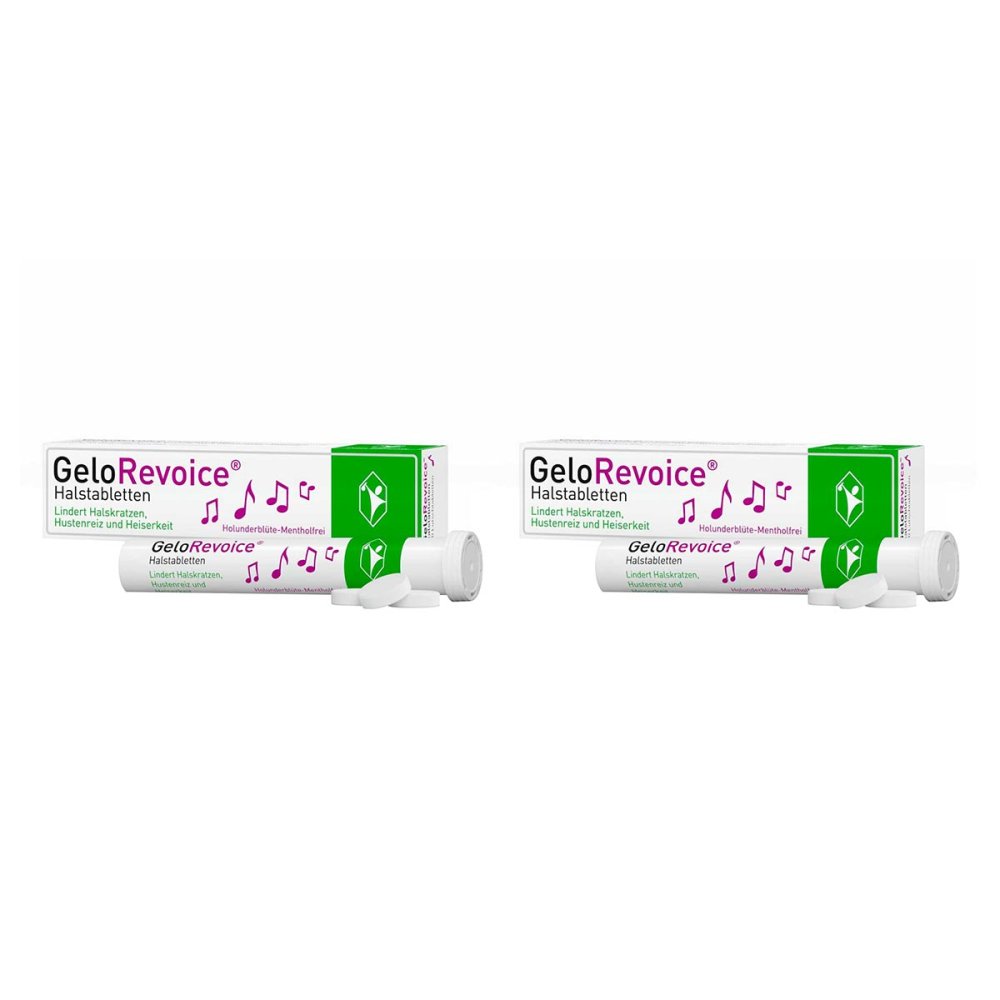 G. Pohl-Boskamp GmbH & Co. KG GeloRevoice Halstabletten Holunderblüte-Mentholfrei Lutschtablet 08102263