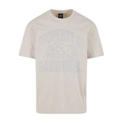 T-Shirt K1X "K1X K1X Property Tee", Herren, Gr. M, beige (sand), 100% Baumwolle, bedruckt, normal, Rundhals, Shirts T-Shirt