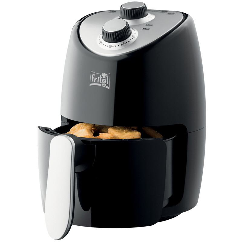 Fritel SnackTastic 4202 Compacte Airfryer - Zwart - 2 L - 1000 W