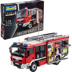 Revell Modellbausatz 07452 MAN TGM Schlingmann HLF20 VARUS 4x4, 295 Teile, Level 4, ab 12 Jahre, Maßstab 1:24