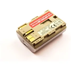 AGI 18460 Lithium-Imid 1500mAh 7.4V Wiederaufladbare Batterie (Kamera Akku), Kamera Stromversorgung, Silber, Schwarz