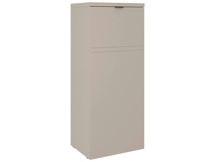 Carryhome Kommode, Taupe, 2 Fächer, 52.4x127.8x40.4 cm, Wohnzimmer, Kommoden & Sideboards, Kommoden