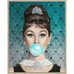 KARE DESIGN Wandbild 40 x 50 cm Muse Bubble Diva Papier Bunt