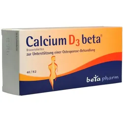 Calcium D3 beta Brausetabletten 40 St