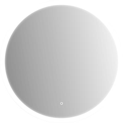 Badspiegel JOKEY, silber (silberfarben), T:3,4cm Ø:75cm, Spiegelglas, Spiegel, Badspiegel