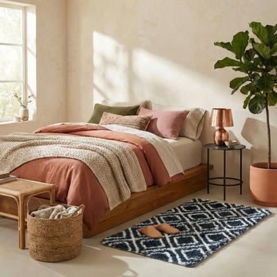 SAFAVIEH Rainbow Fotula Shag Rug