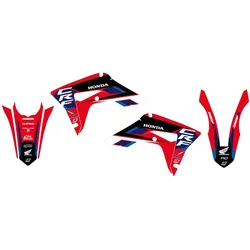 Blackbird, Motorrad Zubehör, Aufkleber-Set für Honda CRF 250R (2018–2021), CRF 450R (2017–2020) und CRF 450X