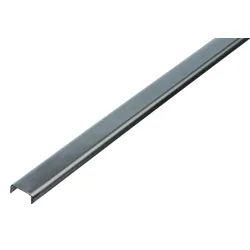 Alberts® U-Profil, Edelstahl, Länge 1m, versch. Größen-22 x 10 mm
