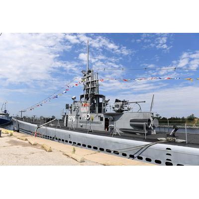Fototapete PAPERMOON "U-Boot", bunt, B:3,5m L:2,6m, Vlies, Tapeten