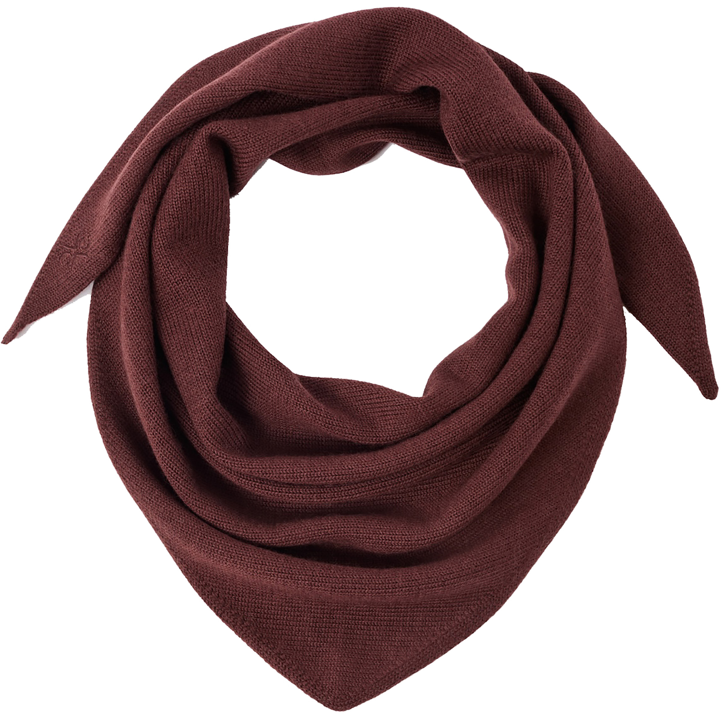 LangerChen Dreiecks Schal Damen Schals & Multifunktionstücher braun Lifestyle