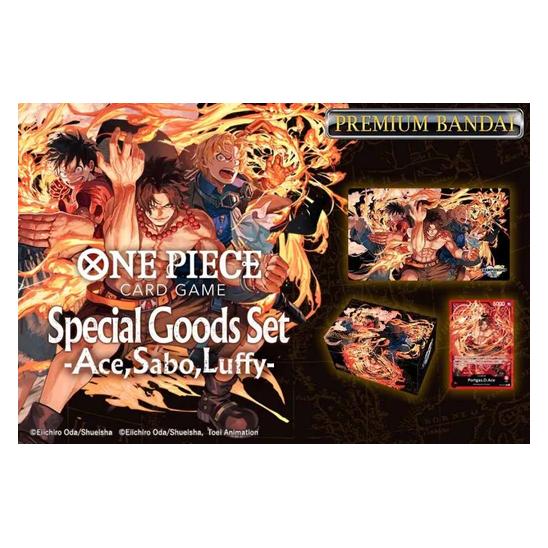 One Piece Special Goods Set - Ace/Sabo/Luffy - Card Game - EN (Englisch, Box Set & Collection) (CAPM0015)
