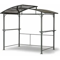Leco Profi-Grillpavillon XXL mit Polycarbonat-Dach,,275 x 165 x 233 cm (L x B x H)