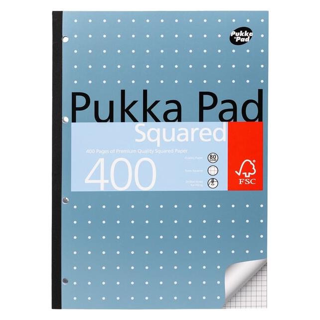 Pukka Pads 5170 (A4, Kariert) (REF400SQ)