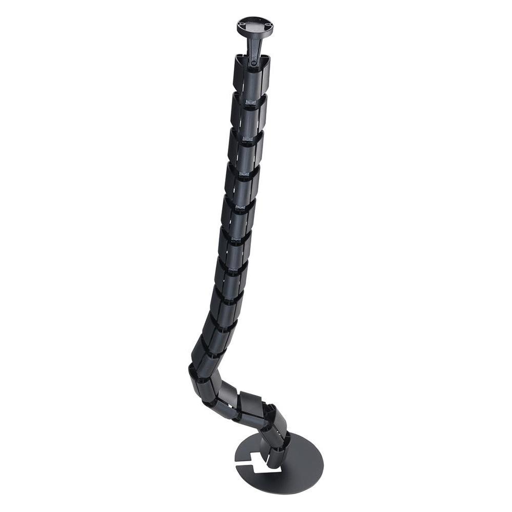 Kondator Hängekabelrohr 1252 mm, Schwarz (Kabelschlauch, 125.20 cm) (429-OP50B)