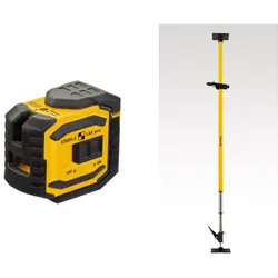 Stabila Kreuzlinien-Lot-Laser LAX 300, 5-teiliges Set - 18482