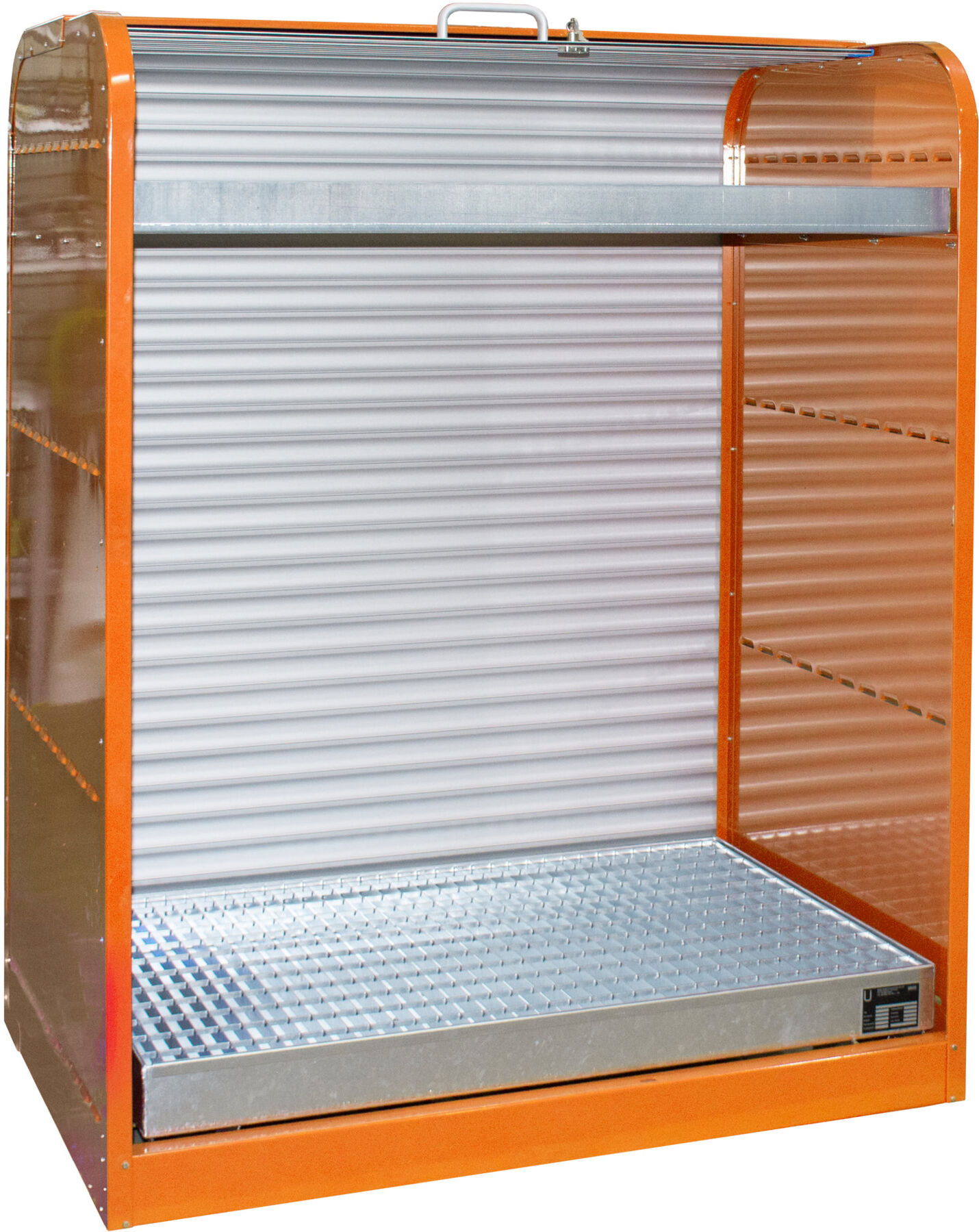 Bauer Südlohn Gefahrstoff-Rollladenschrank RSG-3, lackiert, Gelborange (4416-30-2000-2000)