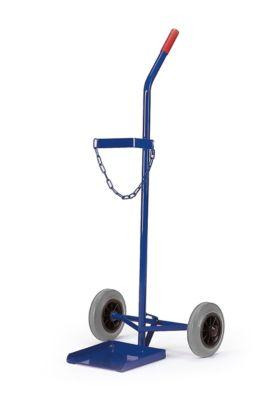 Stahlflaschenroller, 1x40/50 l Flasche, Luftreifen