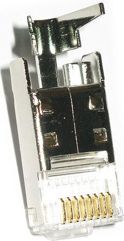 XtendLan STP RJ45 CAT 6 connector met afschermclip