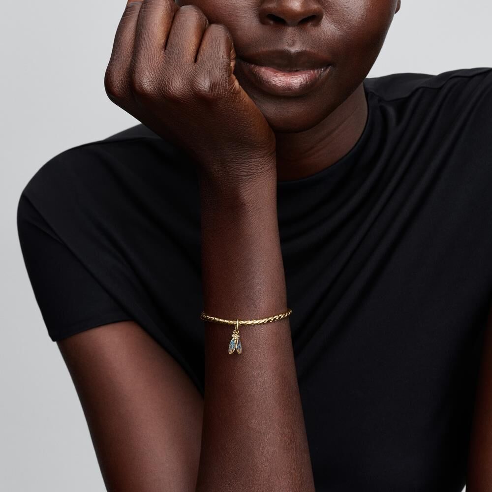 Pandora Charm-Anhänger Moments Zikade, vergoldet gold