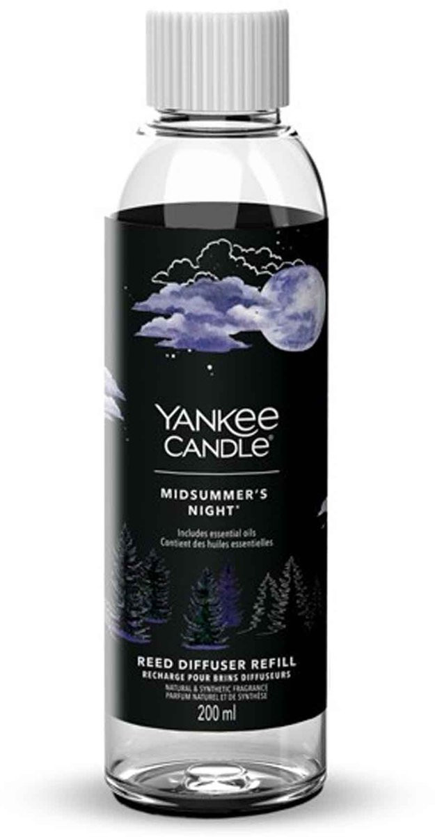 Yankee Candle Navulling voor Geurstokjes Midsummer's Night 200 ml