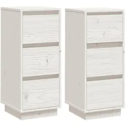 vidaXL, Kommode + Sideboard, Valmonen (2 Stück) (32 x 34 x 75 cm)