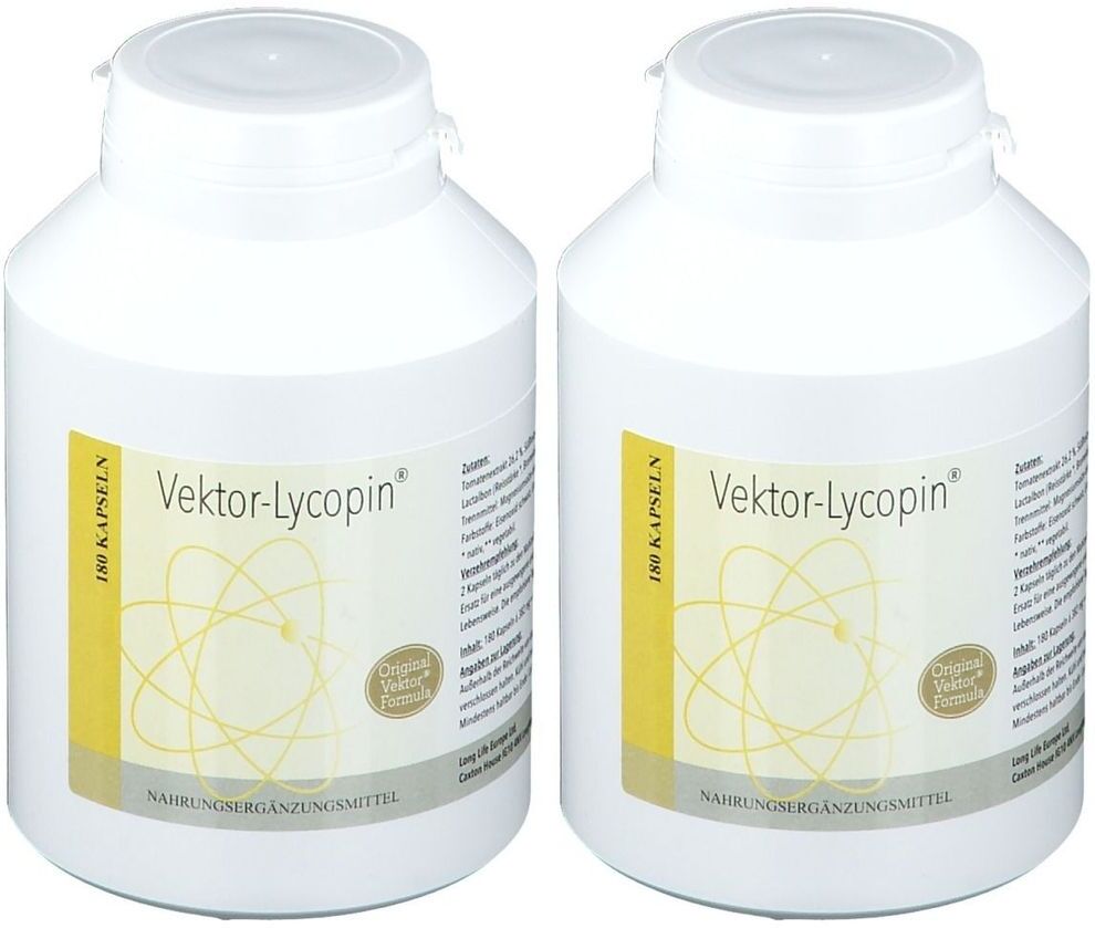 Vektor-Lycopin Vektor Lycopin Kapseln 2x 2x180 St