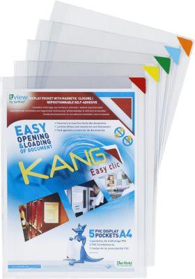 Magnetsichttafel Sichtmappe Tarifold Kang, DIN A4, 5 Stck.