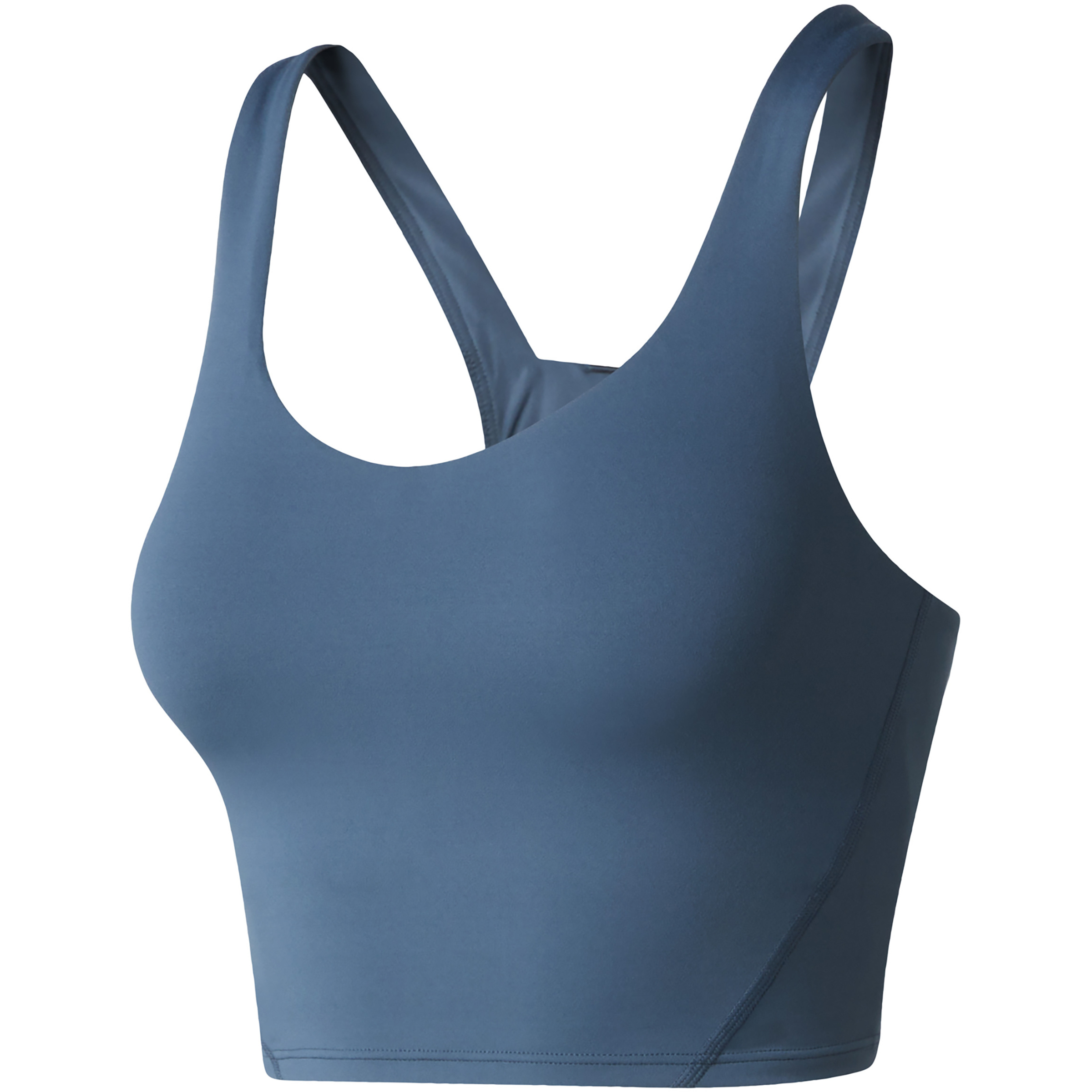 The North Face Jaida Long Line Sport BH Damen Sport-BHs blau Größe XS Trekking Elastisch