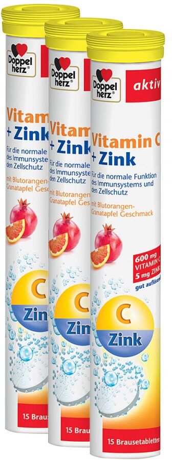 Doppelherz Vitamin C Zink Brausetabletten