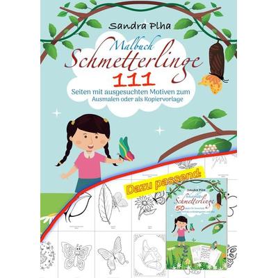 KitaFix Malbuch Schmetterlinge, Taschenbuch von Sandra Plha, Tredition, 978-3-384-29872-0