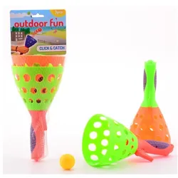 Johntoy Fangballspiel Outdoor Fun Mega 3teilig