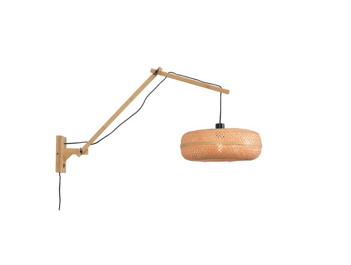 Applique bambou brun ø40cm