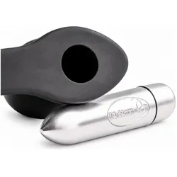 Rocks-Off, Analtoy, - Ro-Zen Prostata-Vibrator mit Doppelring, 7 Geschwindigkeitsstufen, Onyx-Schwarz
