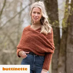 Strickanleitung – Ärmelschal aus Woll Butt Primo Azura