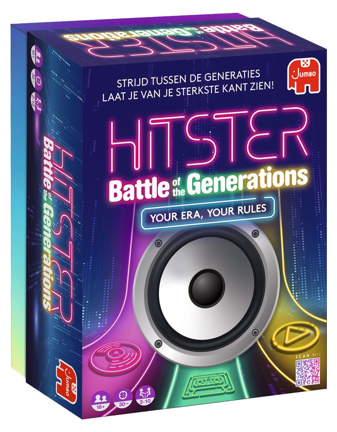 Jumbo Hitster 1110100785 Kaartspel Feestspel voor 16 jaar en ouder